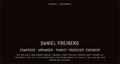 Desktop Screenshot of danielfreiberg.com